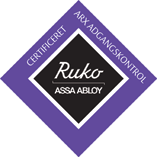 RUKO ARX adgangskontrol certificering